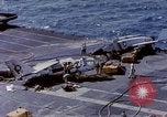 Standbild USS Enterprise Feuer Pearl Harbor Hawaii USA, 1969, aus Sekunde 56 historischem Filmmaterial Videoclip 65675031048