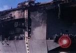 Immagine di USS Enterprise agganciato dopo il fuoco Pearl Harbor Hawaii USA, 1969, secondo 5 filmato di repertorio 65675031057