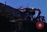 Immagine di USS Enterprise agganciato dopo il fuoco Pearl Harbor Hawaii USA, 1969, secondo 17 filmato di repertorio 65675031057