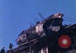 Immagine di USS Enterprise agganciato dopo il fuoco Pearl Harbor Hawaii USA, 1969, secondo 20 filmato di repertorio 65675031057