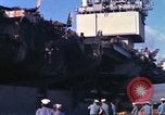 Immagine di USS Enterprise agganciato dopo il fuoco Pearl Harbor Hawaii USA, 1969, secondo 33 filmato di repertorio 65675031057
