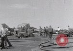 Standbild USS Forrestal Schäden durch Brand Golf von Tonkin Vietnam, 1967, aus Sekunde 3 historischem Filmmaterial Videoclip 65675031063