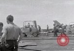 Standbild USS Forrestal Schäden durch Brand Golf von Tonkin Vietnam, 1967, aus Sekunde 12 historischem Filmmaterial Videoclip 65675031063