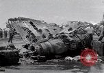 Standbild USS Forrestal Schäden durch Brand Golf von Tonkin Vietnam, 1967, aus Sekunde 37 historischem Filmmaterial Videoclip 65675031063