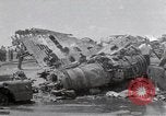 Standbild USS Forrestal Schäden durch Brand Golf von Tonkin Vietnam, 1967, aus Sekunde 38 historischem Filmmaterial Videoclip 65675031063