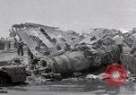 Standbild USS Forrestal Schäden durch Brand Golf von Tonkin Vietnam, 1967, aus Sekunde 40 historischem Filmmaterial Videoclip 65675031063