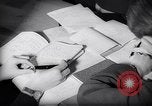 Image of Jewish refugees in class Paris France, 1938, second 26 stock footage video 65675031080
