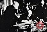 Standbild North Atlantic Treaty Unterzeichnung Washington DC USA, 1949, aus Sekunde 12 historischem Filmmaterial Videoclip 65675031083