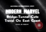 Standbild Chesapeake Bay Bridge-Tunnel Hingabe Virginia Beach United States USA, 1964, aus Sekunde 1 historischem Filmmaterial Videoclip 65675031135