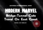 Standbild Chesapeake Bay Bridge-Tunnel Hingabe Virginia Beach United States USA, 1964, aus Sekunde 3 historischem Filmmaterial Videoclip 65675031135