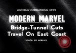 Standbild Chesapeake Bay Bridge-Tunnel Hingabe Virginia Beach United States USA, 1964, aus Sekunde 5 historischem Filmmaterial Videoclip 65675031135
