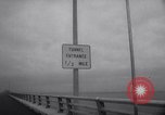 Standbild Chesapeake Bay Bridge-Tunnel Hingabe Virginia Beach United States USA, 1964, aus Sekunde 58 historischem Filmmaterial Videoclip 65675031135
