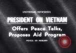Image of President Lyndon B Johnson Baltimore Maryland USA, 1965, second 5 stock footage video 65675031140