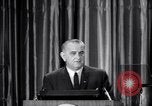 Image of President Lyndon B Johnson Baltimore Maryland USA, 1965, second 6 stock footage video 65675031140