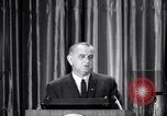Image of President Lyndon B Johnson Baltimore Maryland USA, 1965, second 8 stock footage video 65675031140