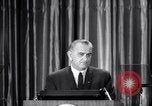 Image of President Lyndon B Johnson Baltimore Maryland USA, 1965, second 10 stock footage video 65675031140