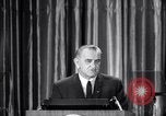 Image of President Lyndon B Johnson Baltimore Maryland USA, 1965, second 11 stock footage video 65675031140