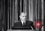 Image of President Lyndon B Johnson Baltimore Maryland USA, 1965, second 12 stock footage video 65675031140