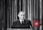 Image of President Lyndon B Johnson Baltimore Maryland USA, 1965, second 14 stock footage video 65675031140