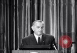 Image of President Lyndon B Johnson Baltimore Maryland USA, 1965, second 15 stock footage video 65675031140