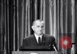 Image of President Lyndon B Johnson Baltimore Maryland USA, 1965, second 18 stock footage video 65675031140