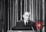 Image of President Lyndon B Johnson Baltimore Maryland USA, 1965, second 22 stock footage video 65675031140