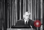 Image of President Lyndon B Johnson Baltimore Maryland USA, 1965, second 23 stock footage video 65675031140