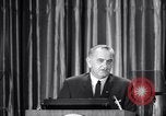 Image of President Lyndon B Johnson Baltimore Maryland USA, 1965, second 24 stock footage video 65675031140