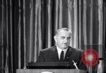Image of President Lyndon B Johnson Baltimore Maryland USA, 1965, second 25 stock footage video 65675031140