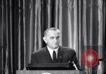 Image of President Lyndon B Johnson Baltimore Maryland USA, 1965, second 29 stock footage video 65675031140