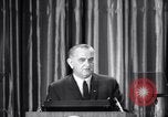 Image of President Lyndon B Johnson Baltimore Maryland USA, 1965, second 31 stock footage video 65675031140