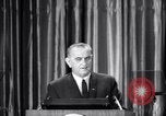 Image of President Lyndon B Johnson Baltimore Maryland USA, 1965, second 34 stock footage video 65675031140
