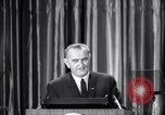Image of President Lyndon B Johnson Baltimore Maryland USA, 1965, second 35 stock footage video 65675031140