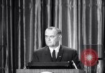 Image of President Lyndon B Johnson Baltimore Maryland USA, 1965, second 39 stock footage video 65675031140