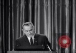 Image of President Lyndon B Johnson Baltimore Maryland USA, 1965, second 56 stock footage video 65675031140