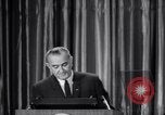 Image of President Lyndon B Johnson Baltimore Maryland USA, 1965, second 57 stock footage video 65675031140