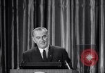 Image of President Lyndon B Johnson Baltimore Maryland USA, 1965, second 58 stock footage video 65675031140