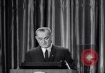 Image of President Lyndon B Johnson Baltimore Maryland USA, 1965, second 59 stock footage video 65675031140