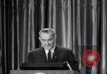 Image of President Lyndon B Johnson Baltimore Maryland USA, 1965, second 60 stock footage video 65675031140
