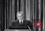 Image of President Lyndon B Johnson Baltimore Maryland USA, 1965, second 62 stock footage video 65675031140