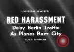Image of Soviet MiG fighters harass German parliament Berlin Germany, 1965, second 1 stock footage video 65675031141