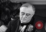 Standbild Franklin D Roosevelt Washington DC USA, 1941, aus Sekunde 45 historischem Filmmaterial Videoclip 65675031144