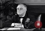 Standbild Franklin D Roosevelt Washington DC USA, 1941, aus Sekunde 52 historischem Filmmaterial Videoclip 65675031144