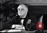 Standbild Franklin D Roosevelt Washington DC USA, 1941, aus Sekunde 53 historischem Filmmaterial Videoclip 65675031144