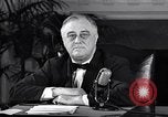 Standbild Franklin D Roosevelt Washington DC USA, 1941, aus Sekunde 54 historischem Filmmaterial Videoclip 65675031144