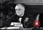 Standbild Franklin D Roosevelt Washington DC USA, 1941, aus Sekunde 56 historischem Filmmaterial Videoclip 65675031144