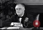 Standbild Franklin D Roosevelt Washington DC USA, 1941, aus Sekunde 61 historischem Filmmaterial Videoclip 65675031144