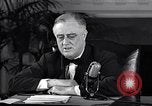 Standbild Franklin D Roosevelt Washington DC USA, 1941, aus Sekunde 62 historischem Filmmaterial Videoclip 65675031144