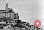 Image of Mont-Saint-Michel Normandy France, 1931, second 9 stock footage video 65675031148
