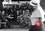 Image of cafes and culture of Paris early 1930s Paris France, 1933, second 60 stock footage video 65675031155